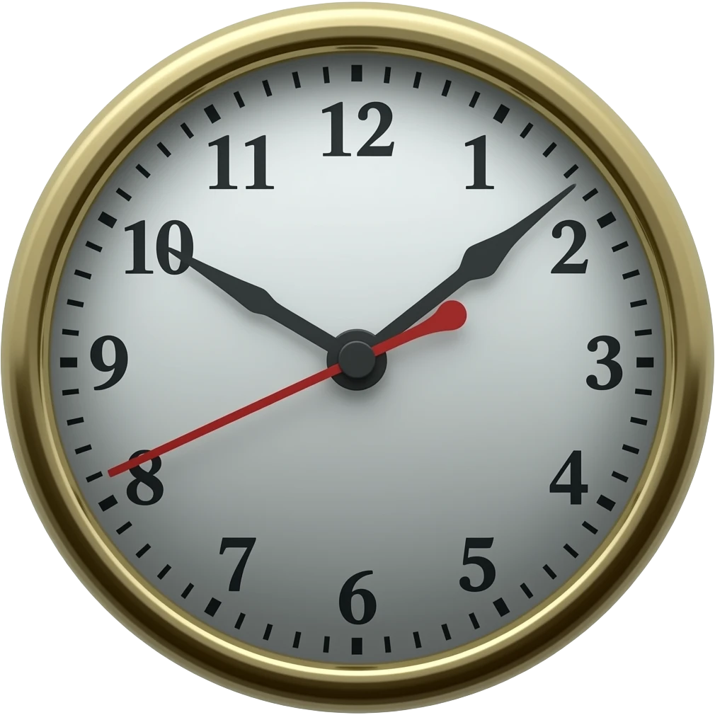 a haunted clock emoji