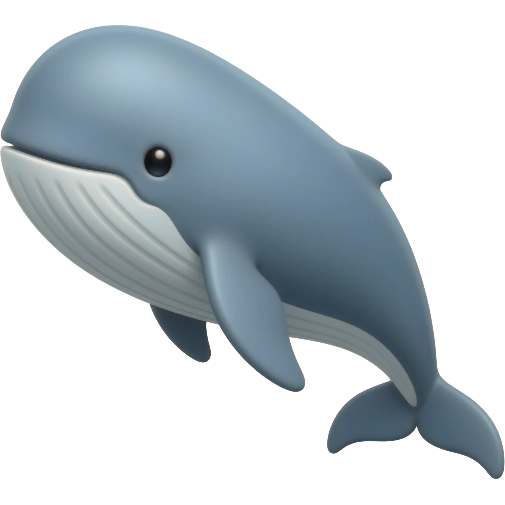 Whale emoji