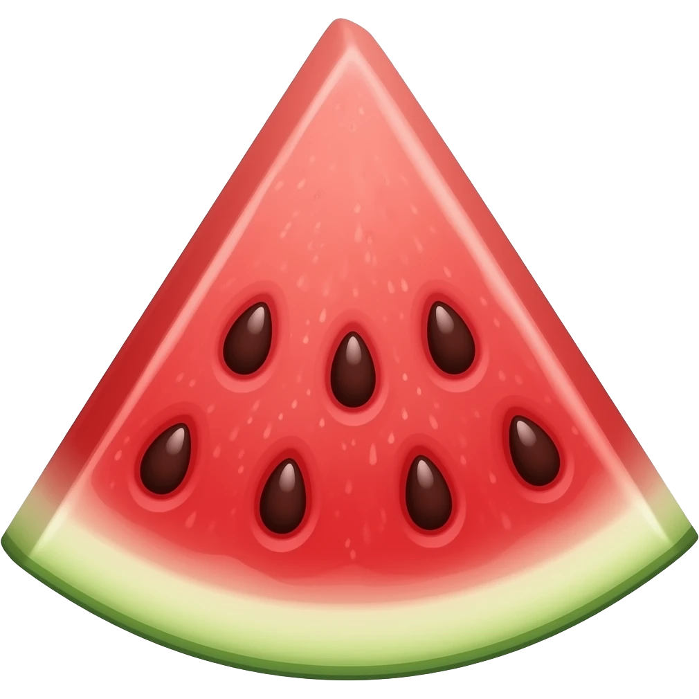 water melon flat vector emoji