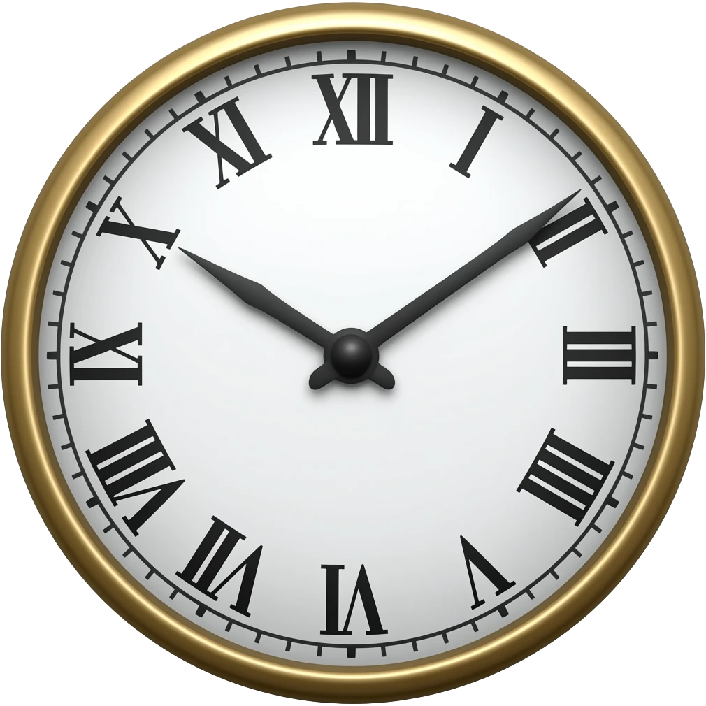 Time emoji