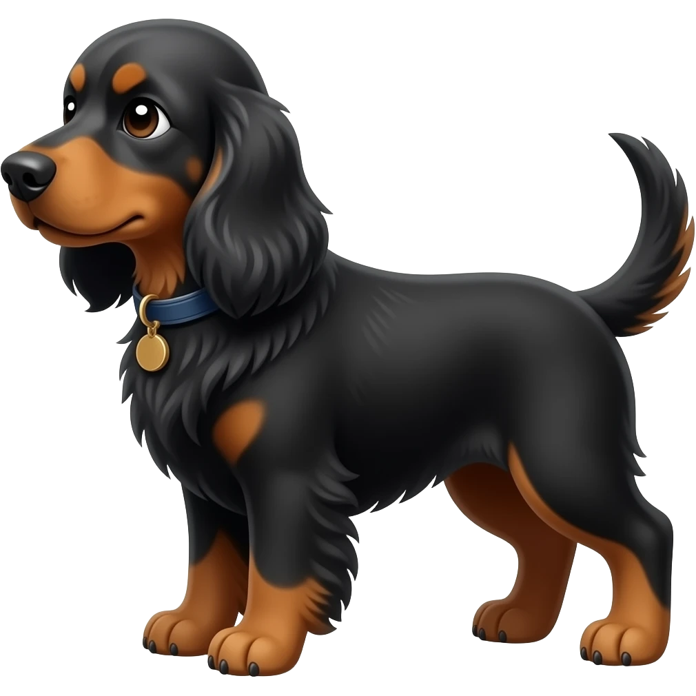 cocker negro emoji