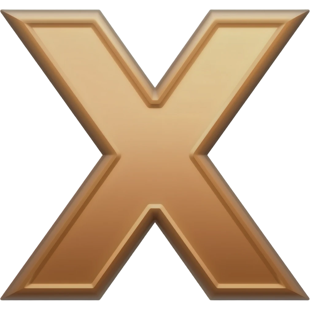 X emoji