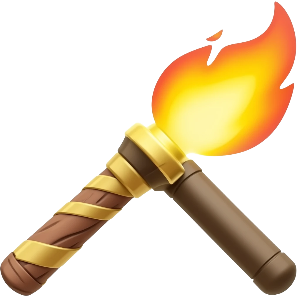 Torch emoji
