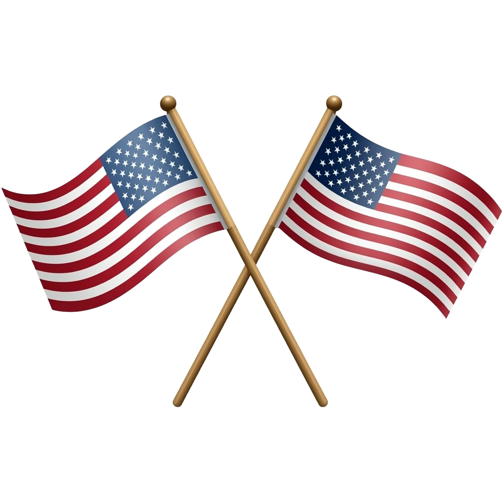 Crossed utretcht flags emoji