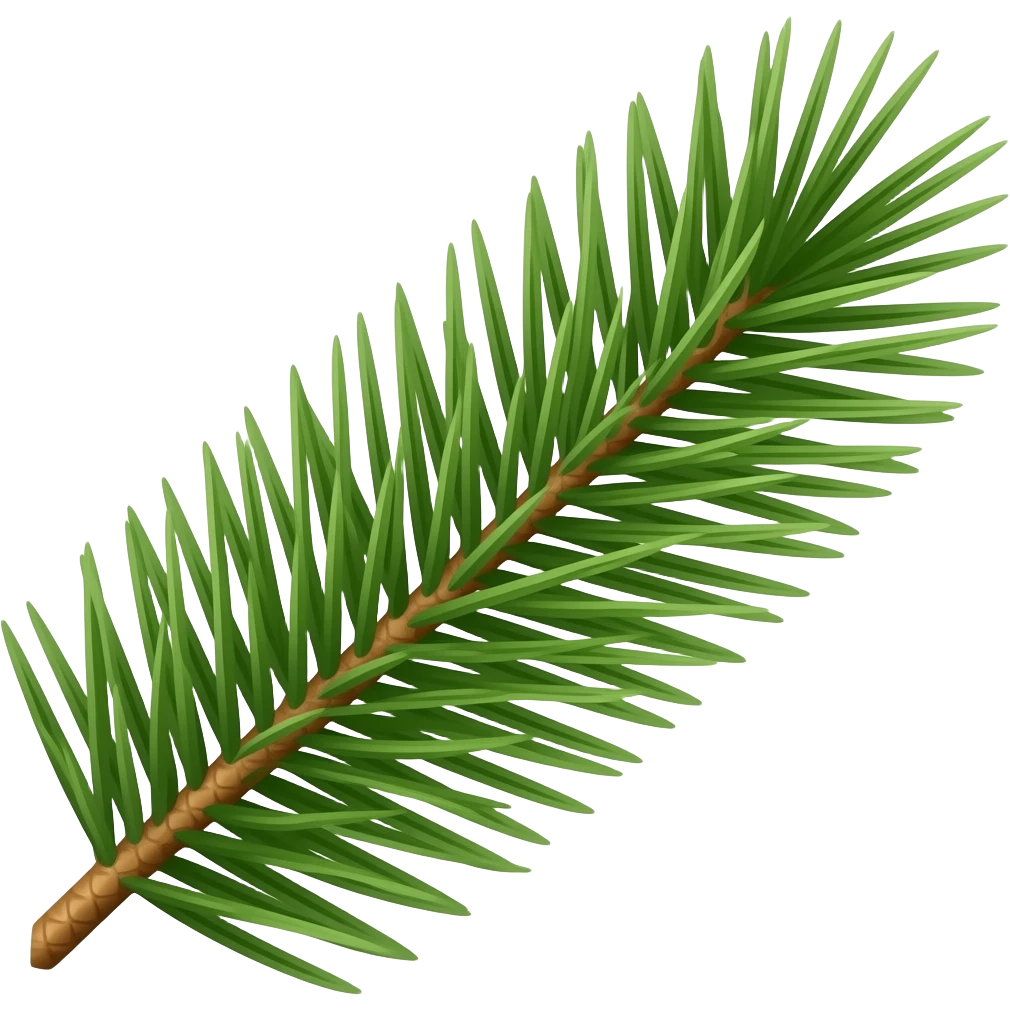 pine leaf emoji