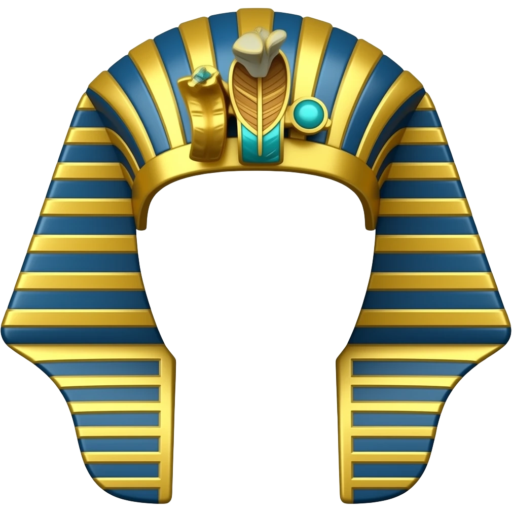 Pharaoh Crowns emoji