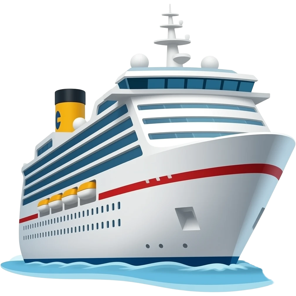 cruise ship emoji