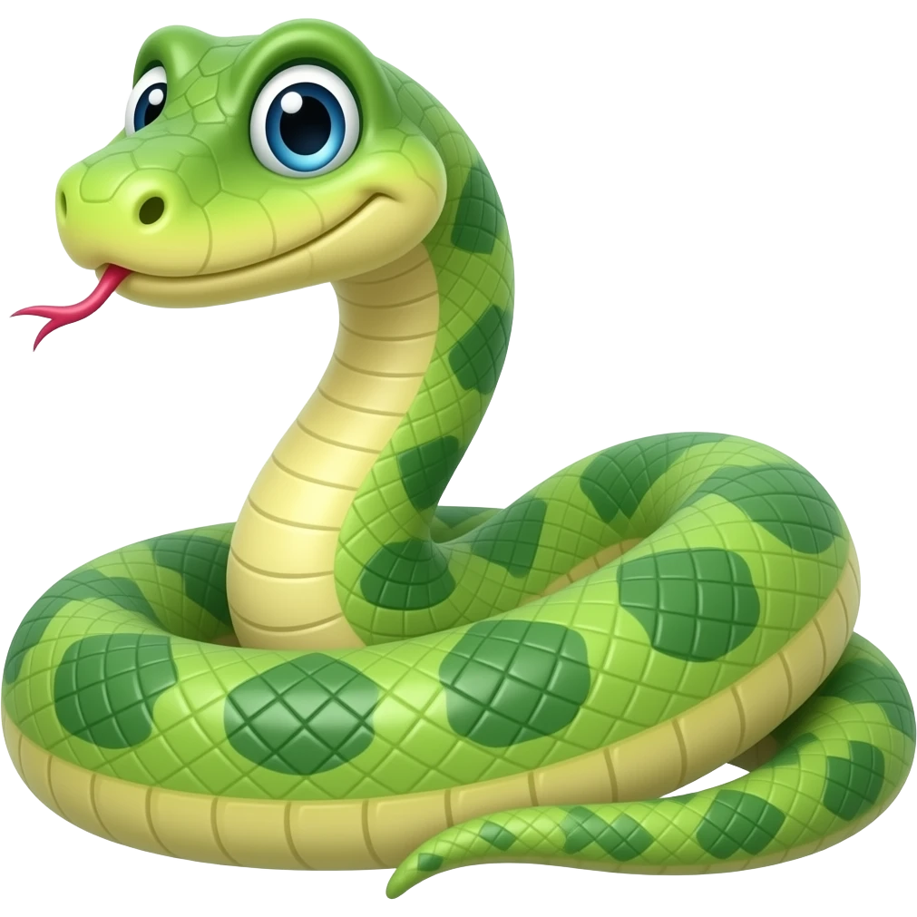 Fool funny snake emoji