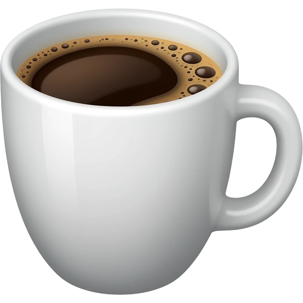 Grape coffee emoji