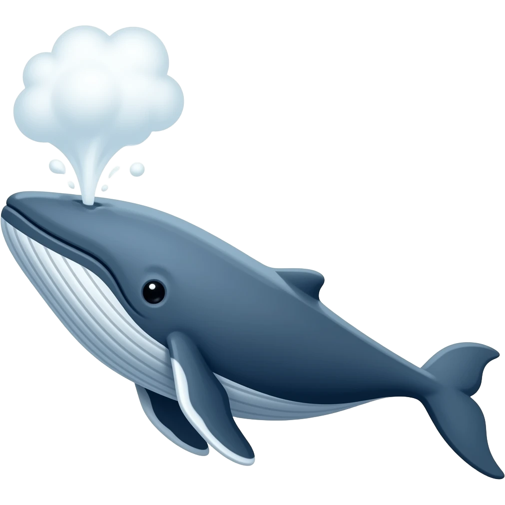 Spouting Whale emoji