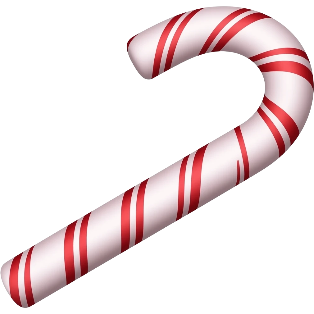 candy cane emoji