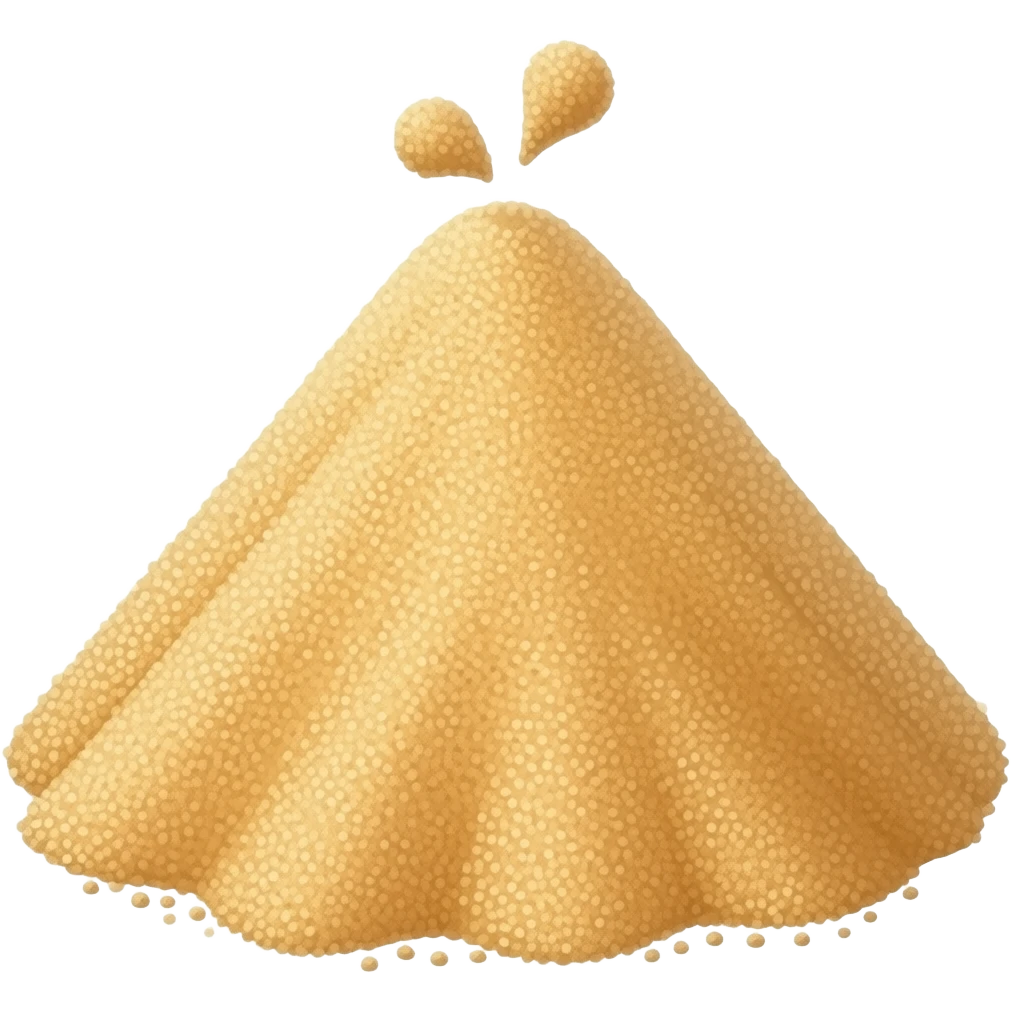 Sand emoji
