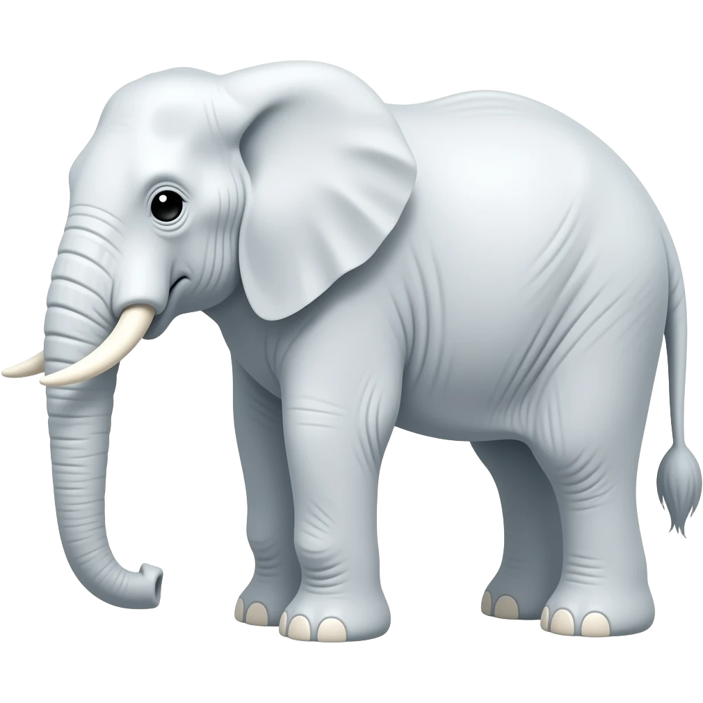 white elephant emoji