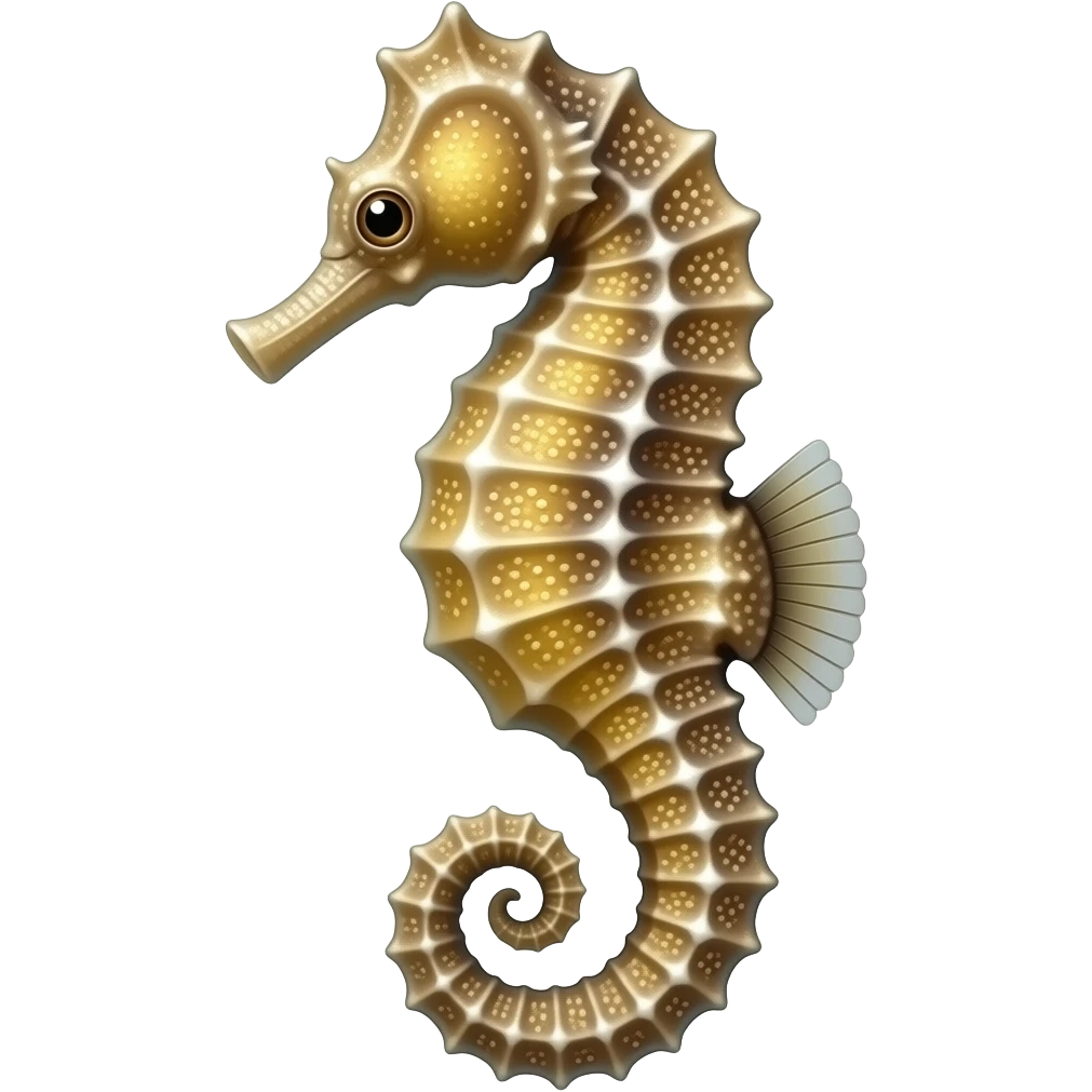 seahorse iphone emoji style emoji
