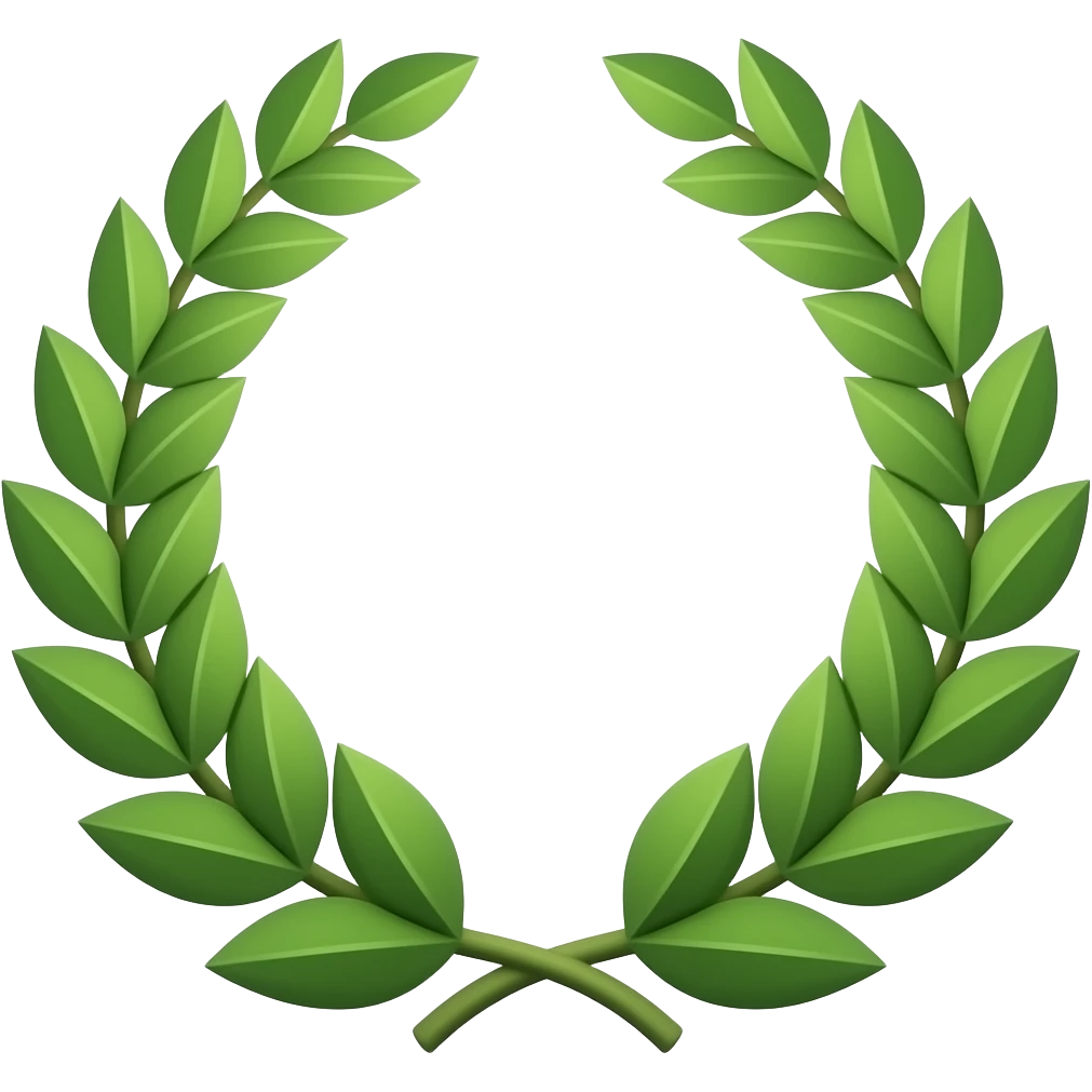 Lorbeerkranz emoji