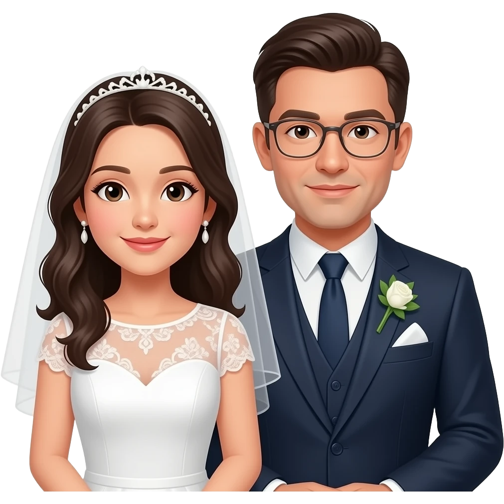 familiares en la boda emoji | AI Emoji Generator