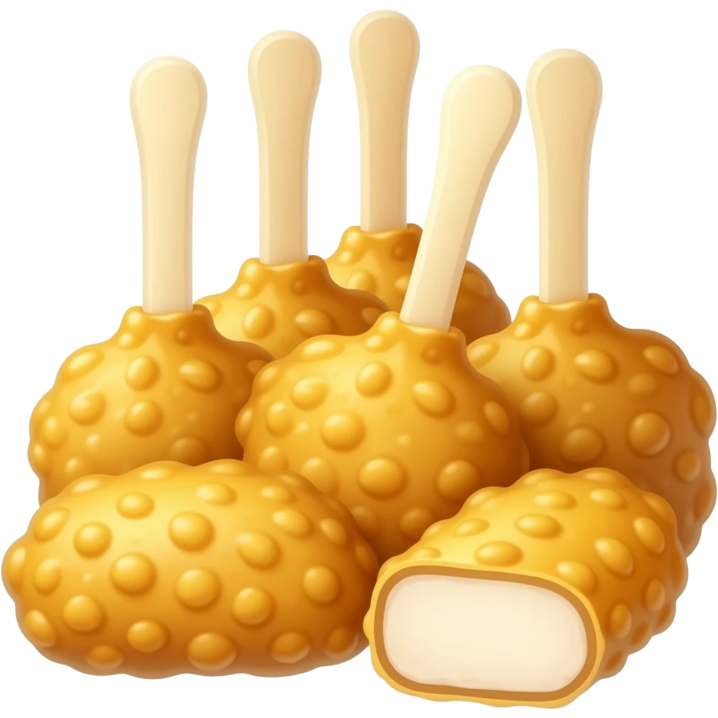 chicken bites emoji