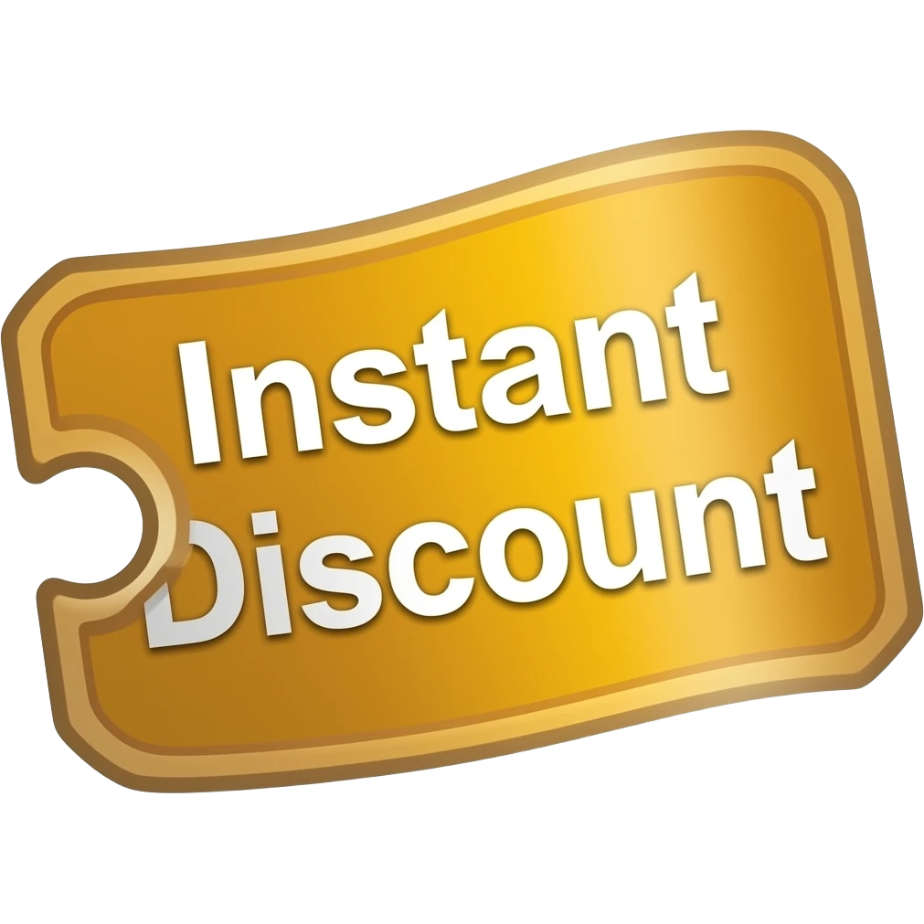 instant discount emoji