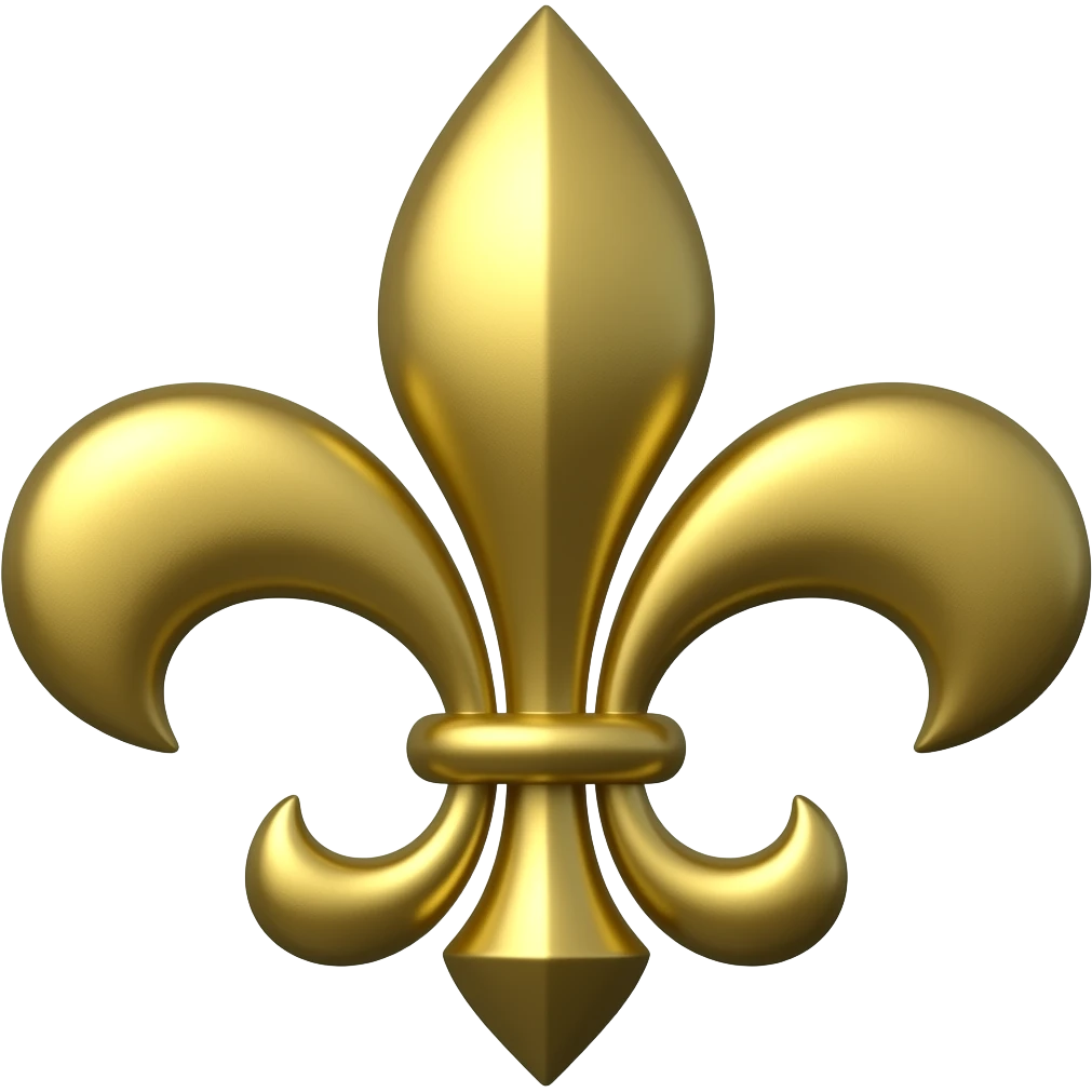 fleur de lis emoji