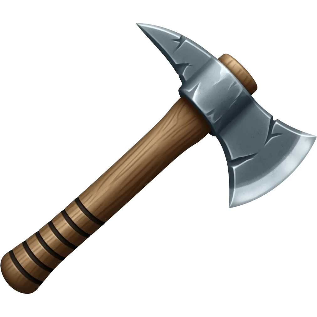 AXE WITH KNIFE emoji
