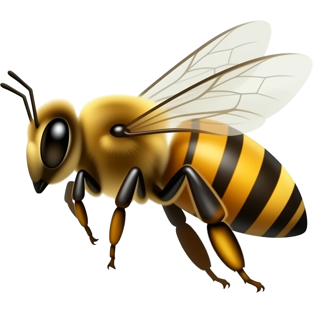 bee in profile emoji