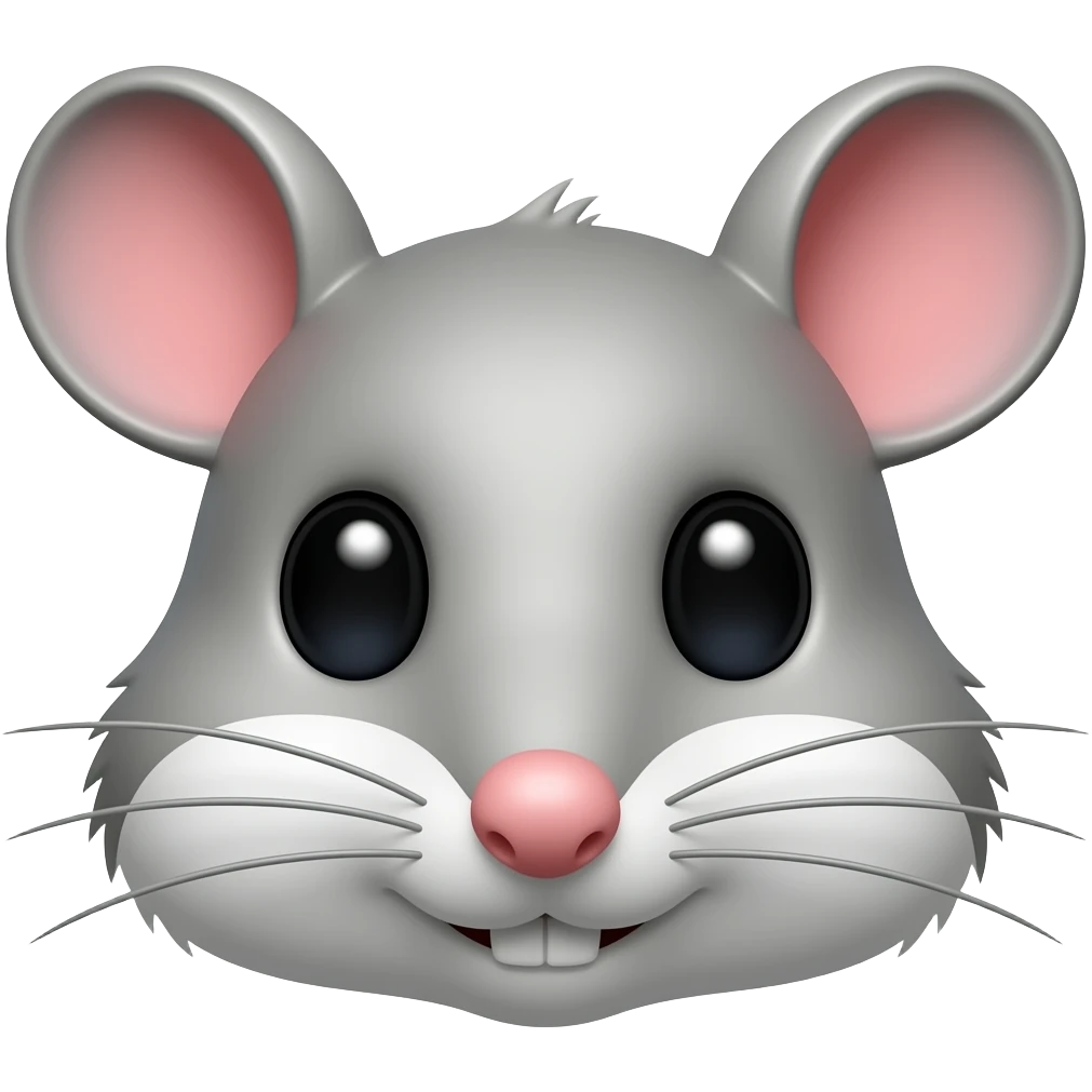 rat face emoji