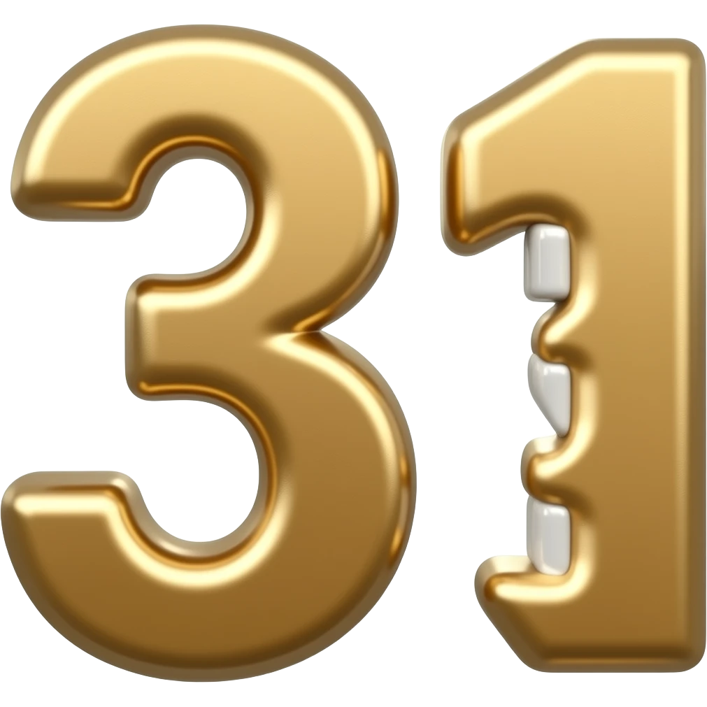 Remove the writing and replace it with numbers ۳۱۳ emoji