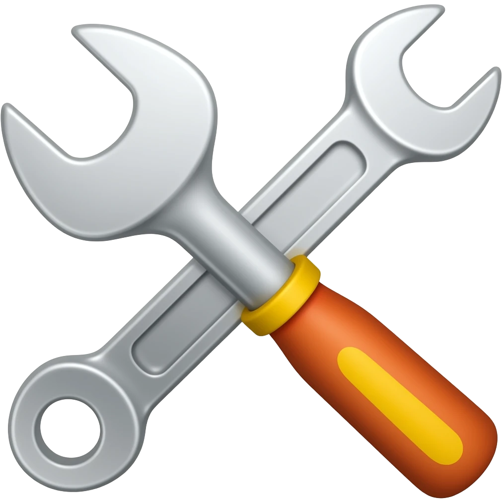 mechanic tool emoji