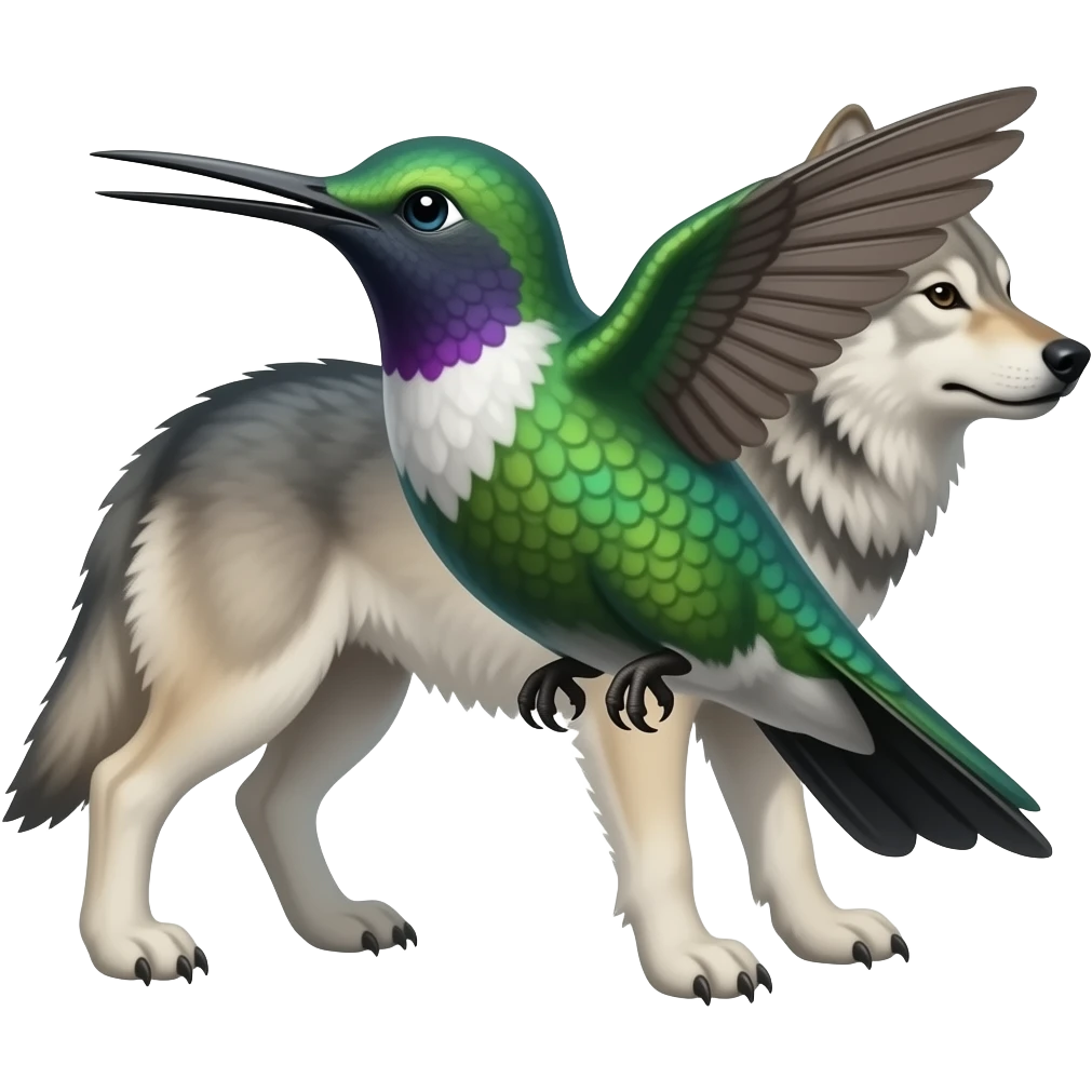 Colibri killing wolf emoji