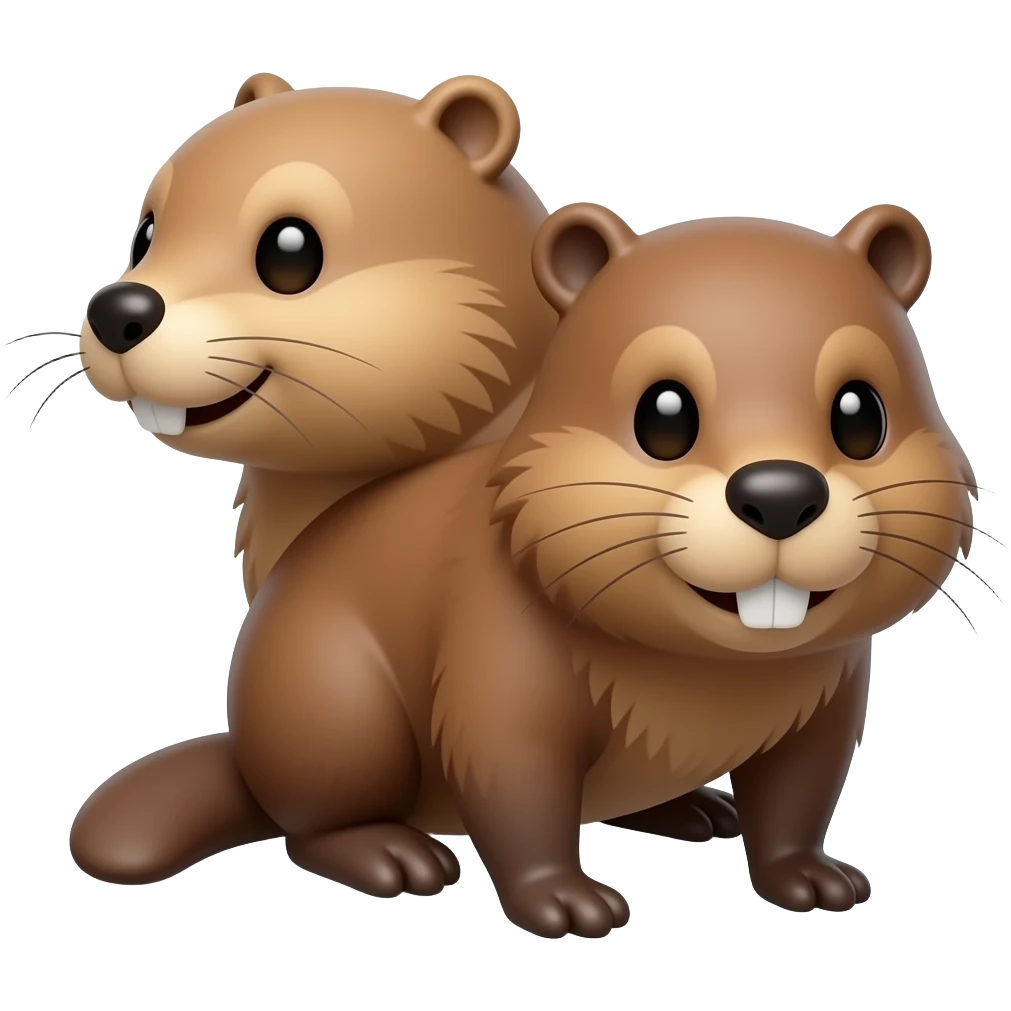 beaver emoji