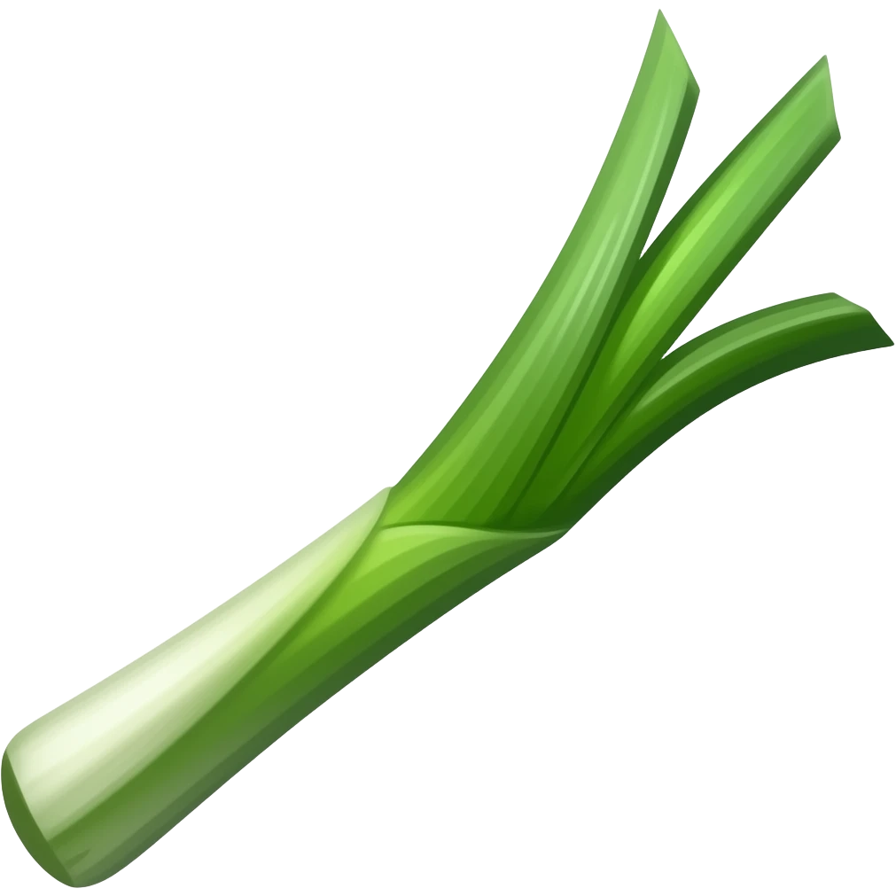 thin spring onion emoji