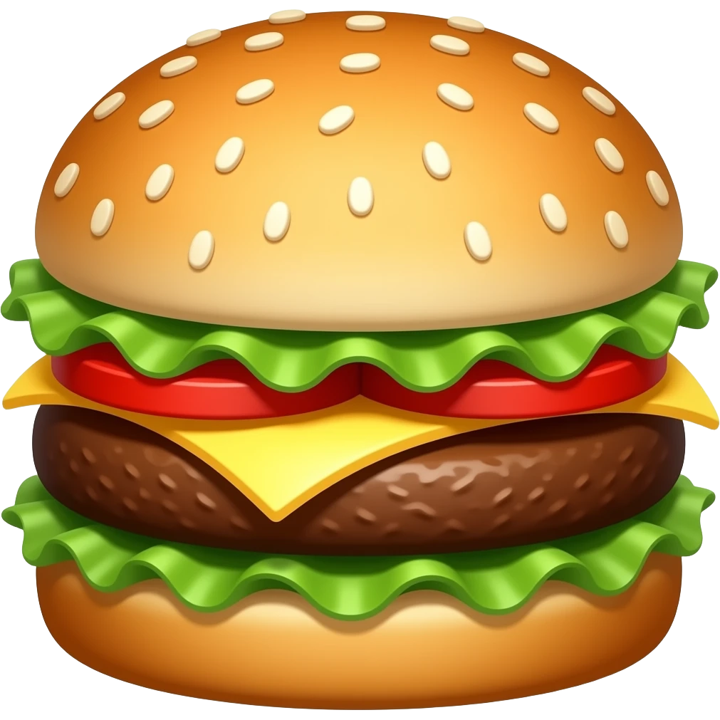 Burger emoji