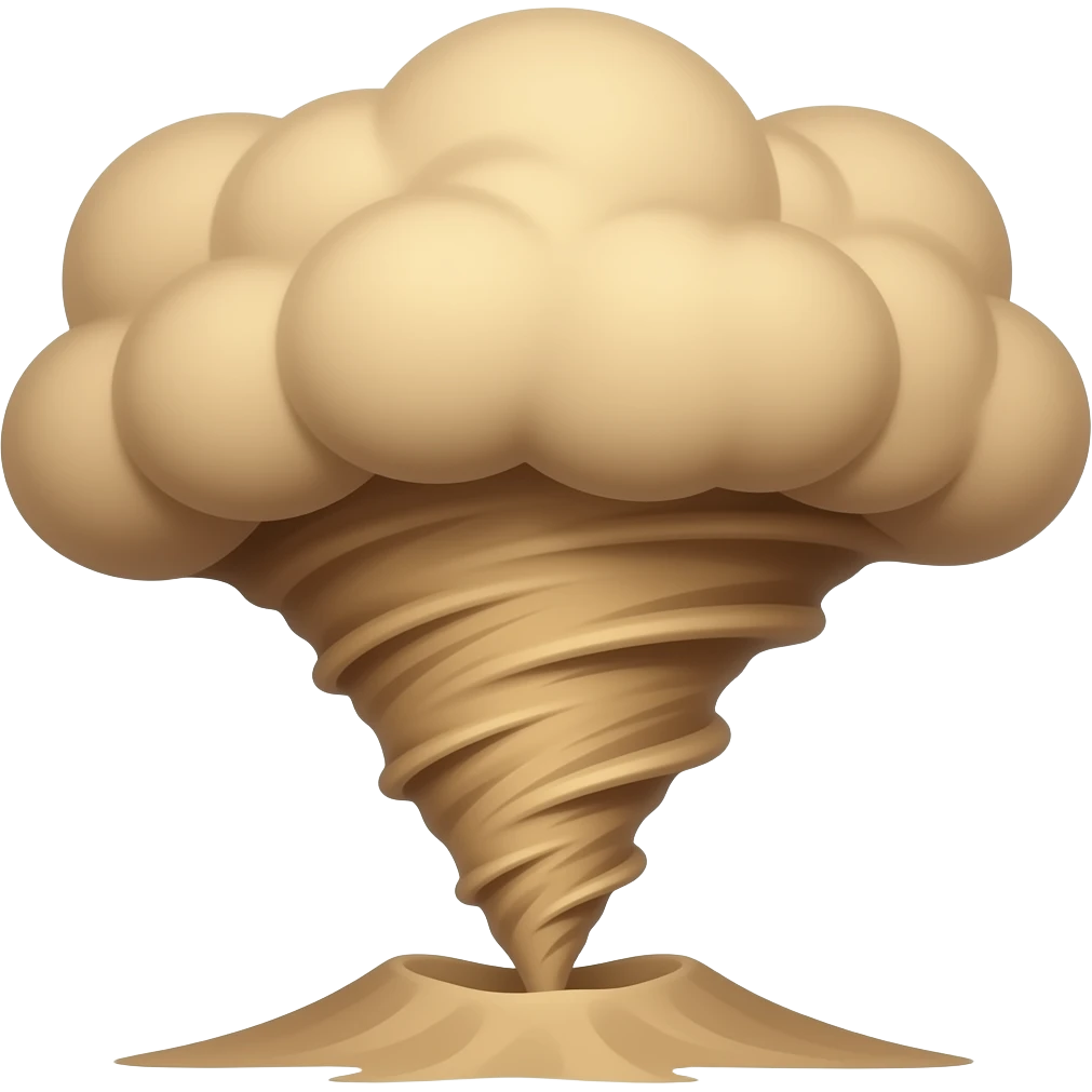 Largest dust devil emoji