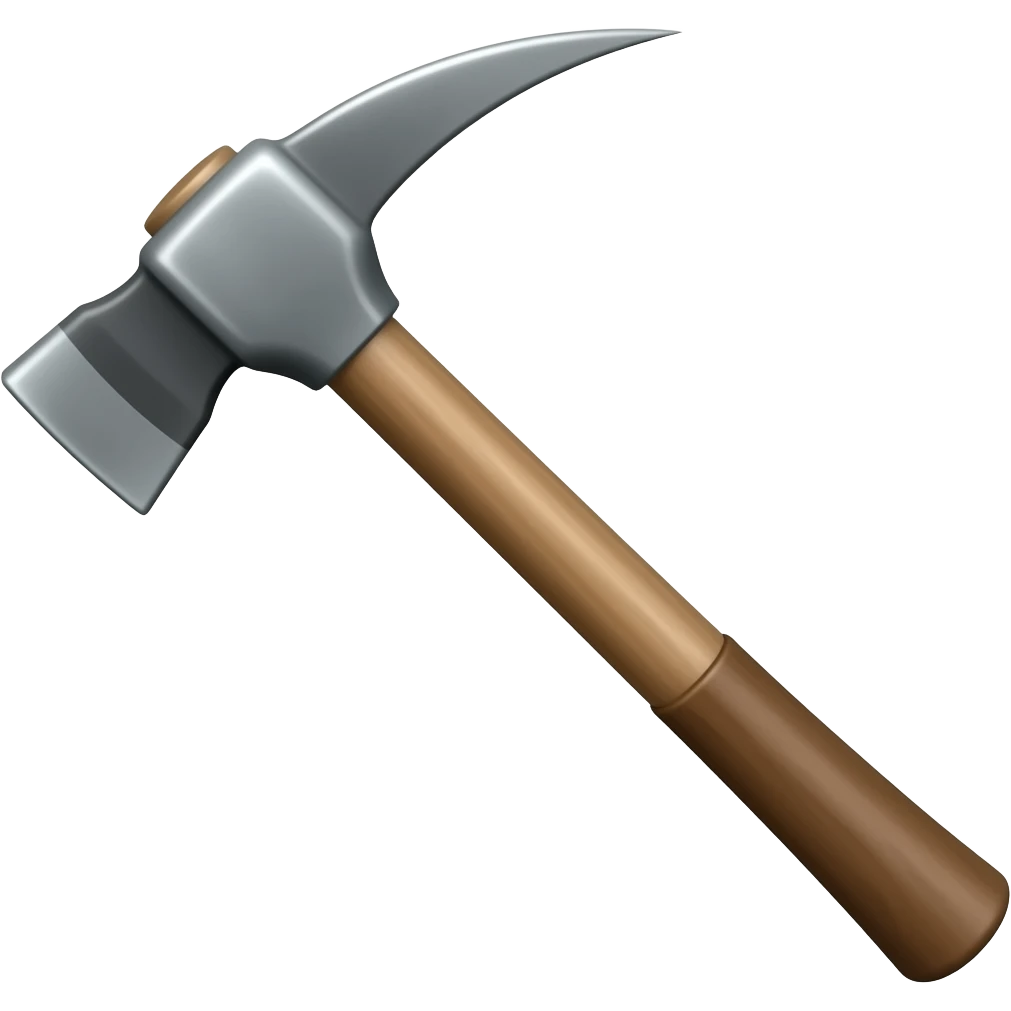 pickaxe emoji