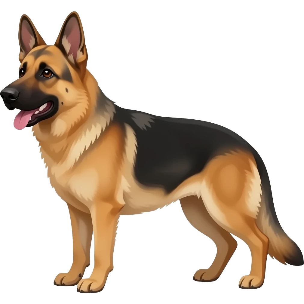 German Shepherd emoji