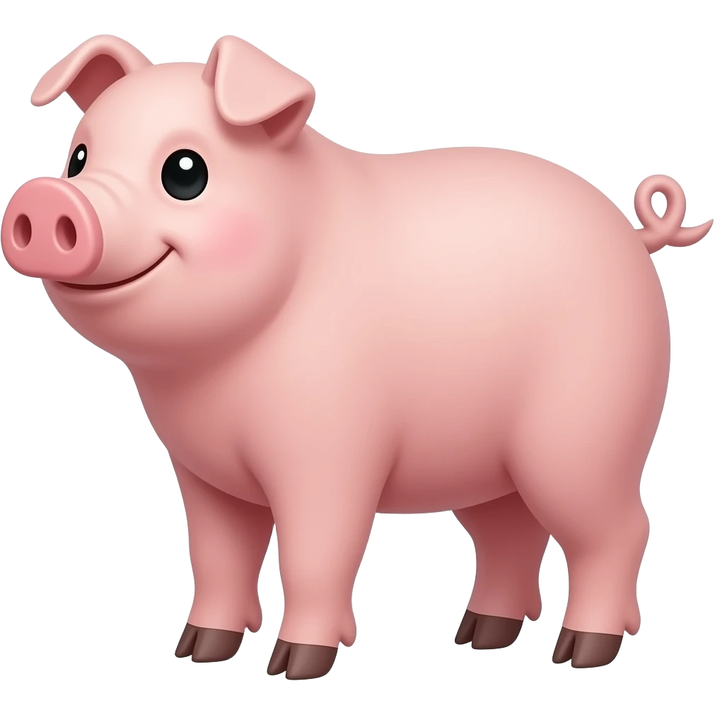 tout est bon dans le cochon emoji