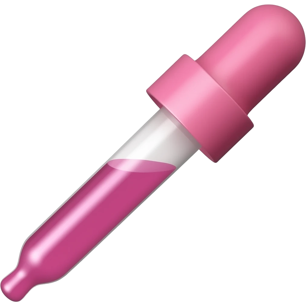 pink pipette emoji | AI Emoji Generator