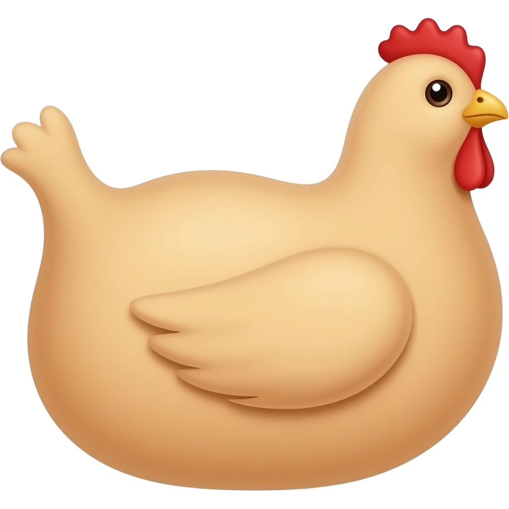 Chicken emoji