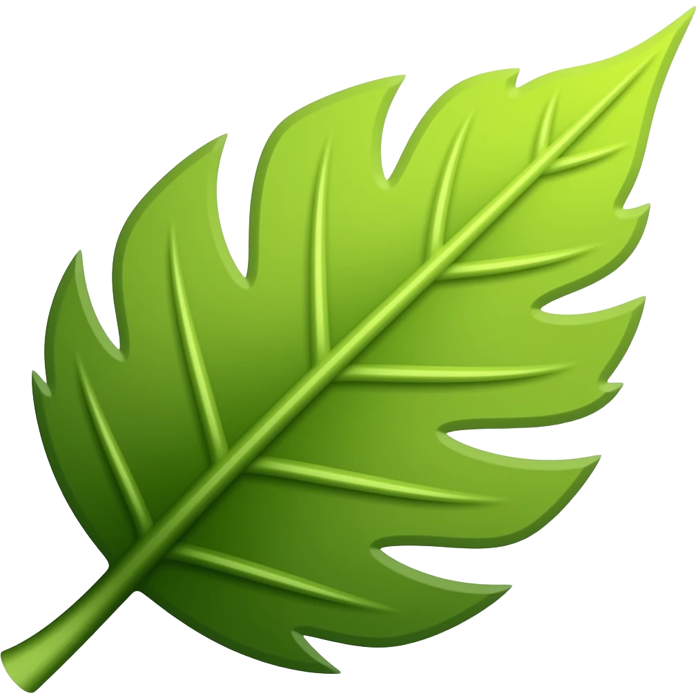 Leaf emoji