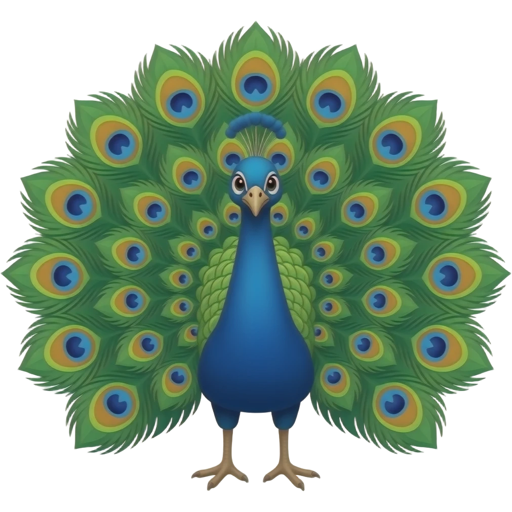🦚 emoji