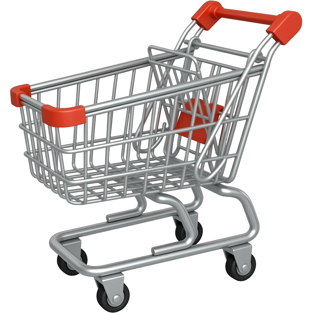 shopping cart emoji