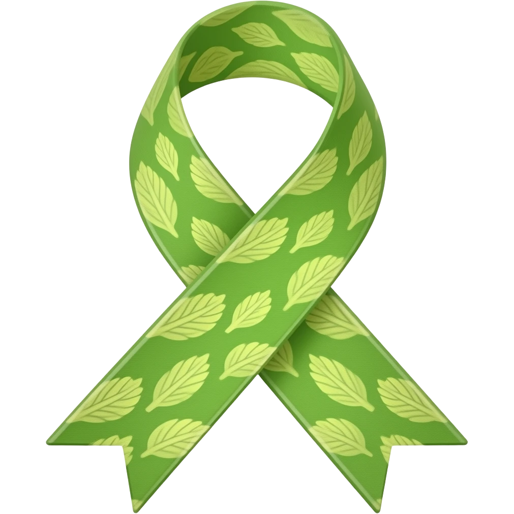 ribbon vegetable emoji