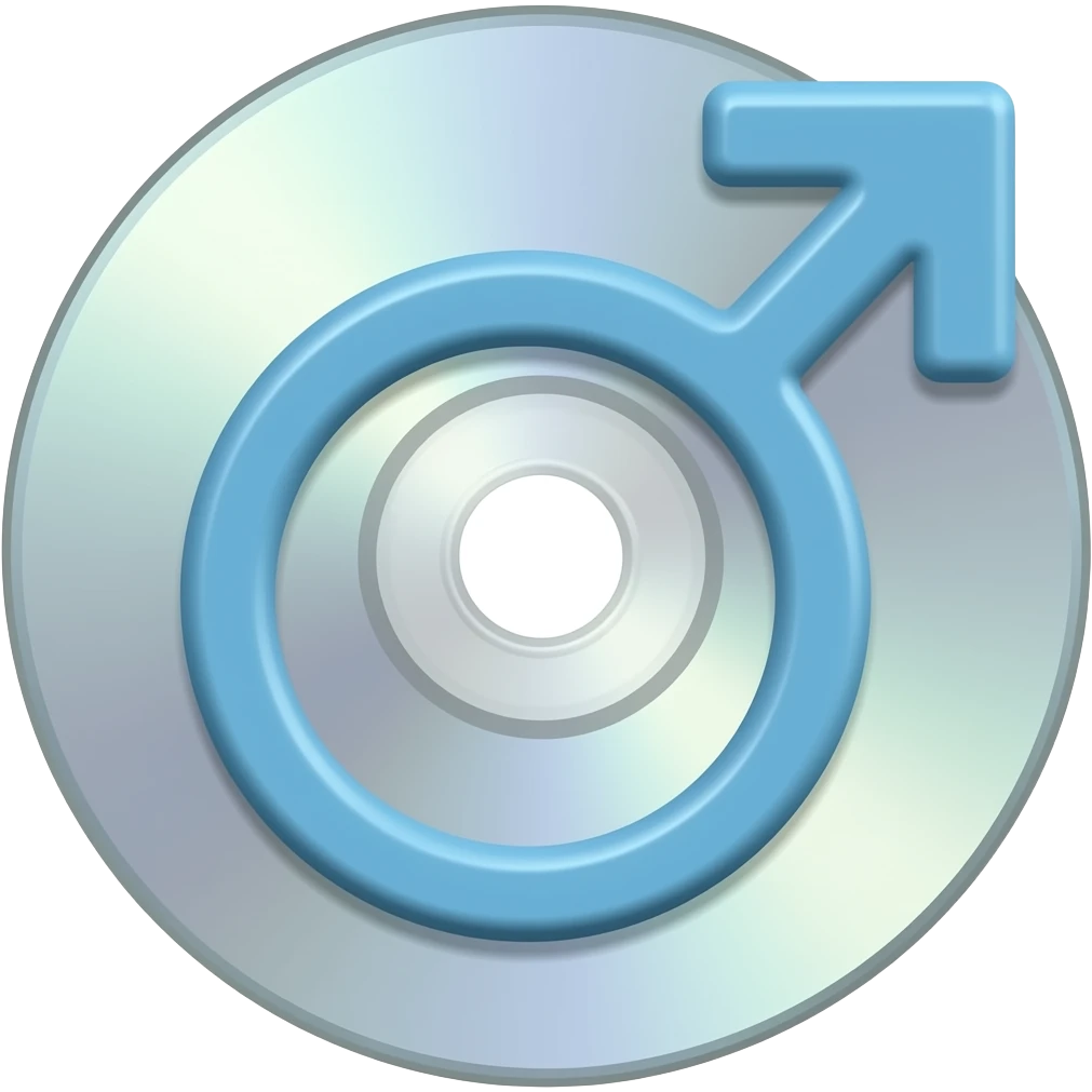 💿🦴🚹 emoji