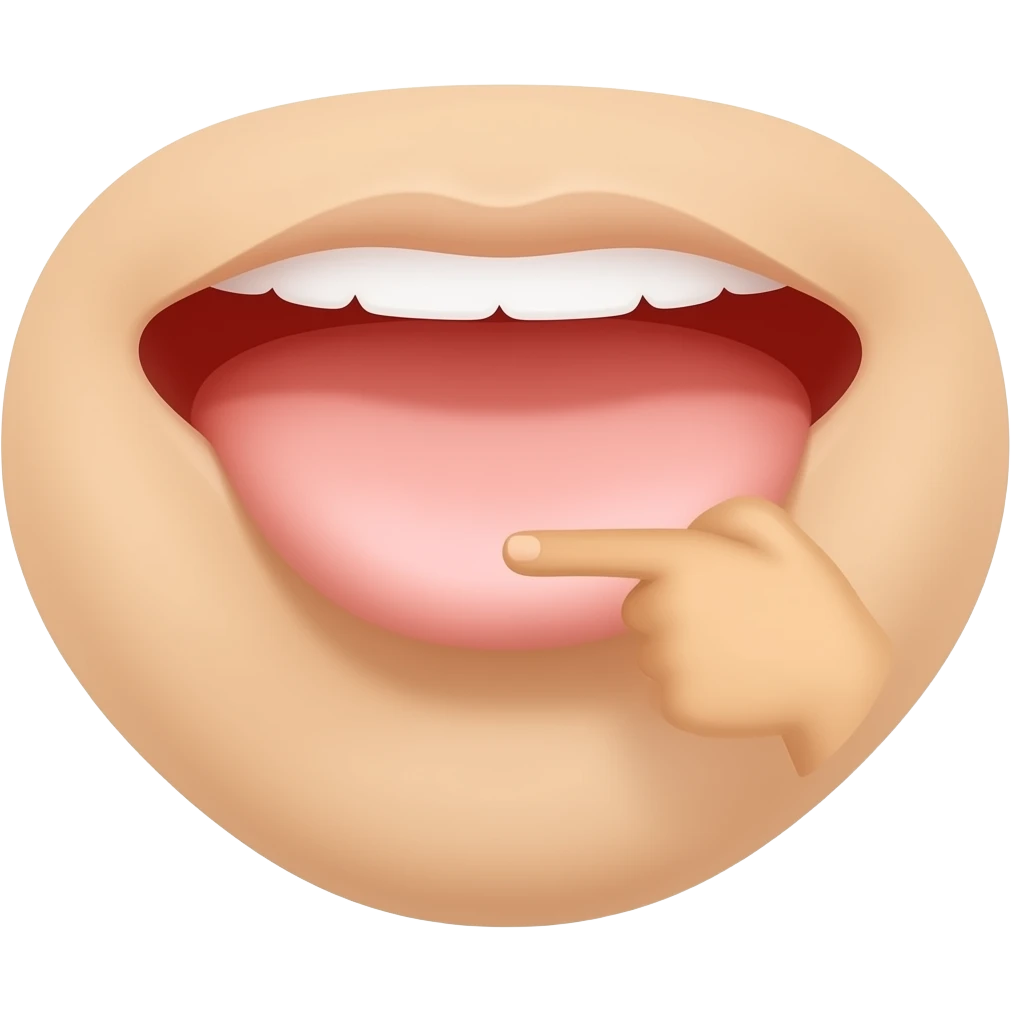 🫦👈 emoji