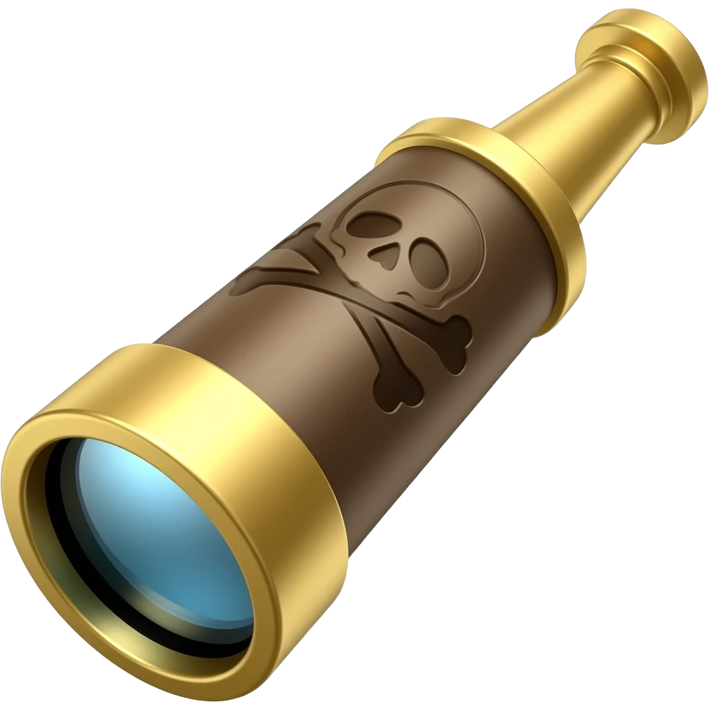 pirate telescope emoji