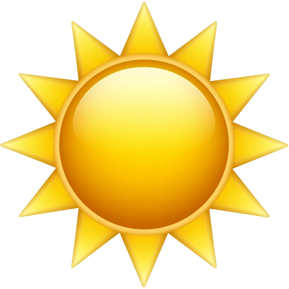 sun emoji
