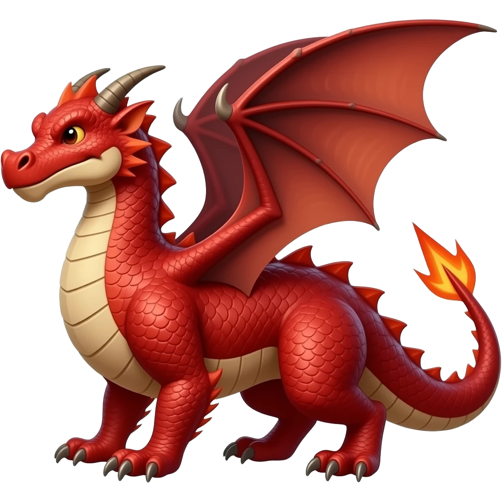 Red dragon emoji
