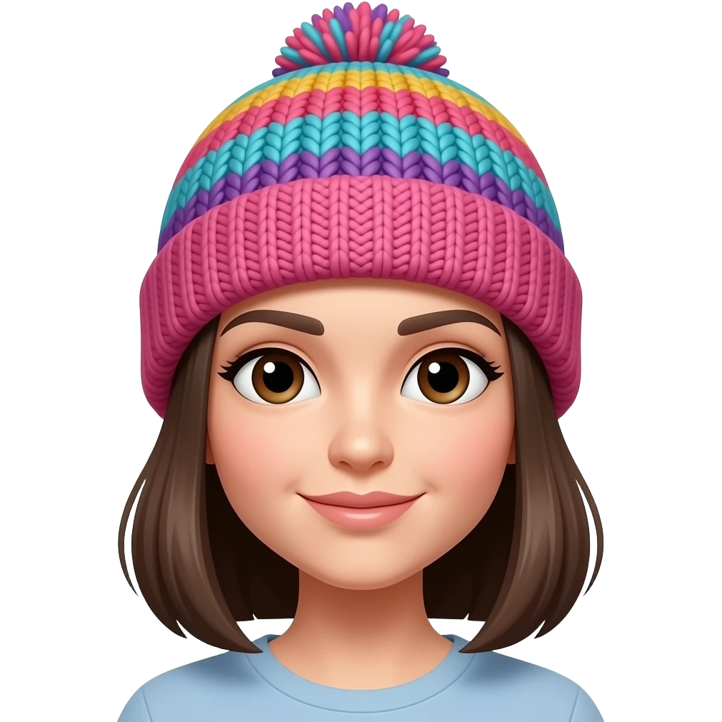 Women with Beanie emoji