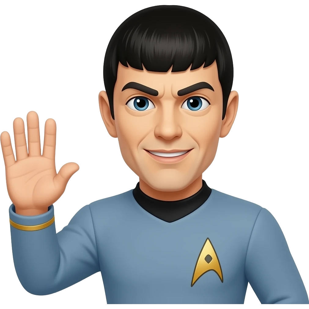 Spock 🖖  emoji