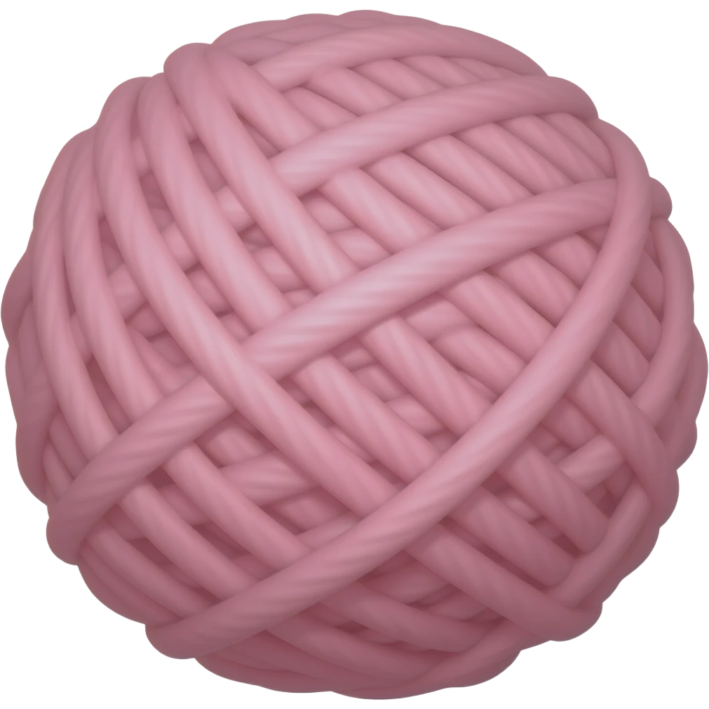 pink wool emoji